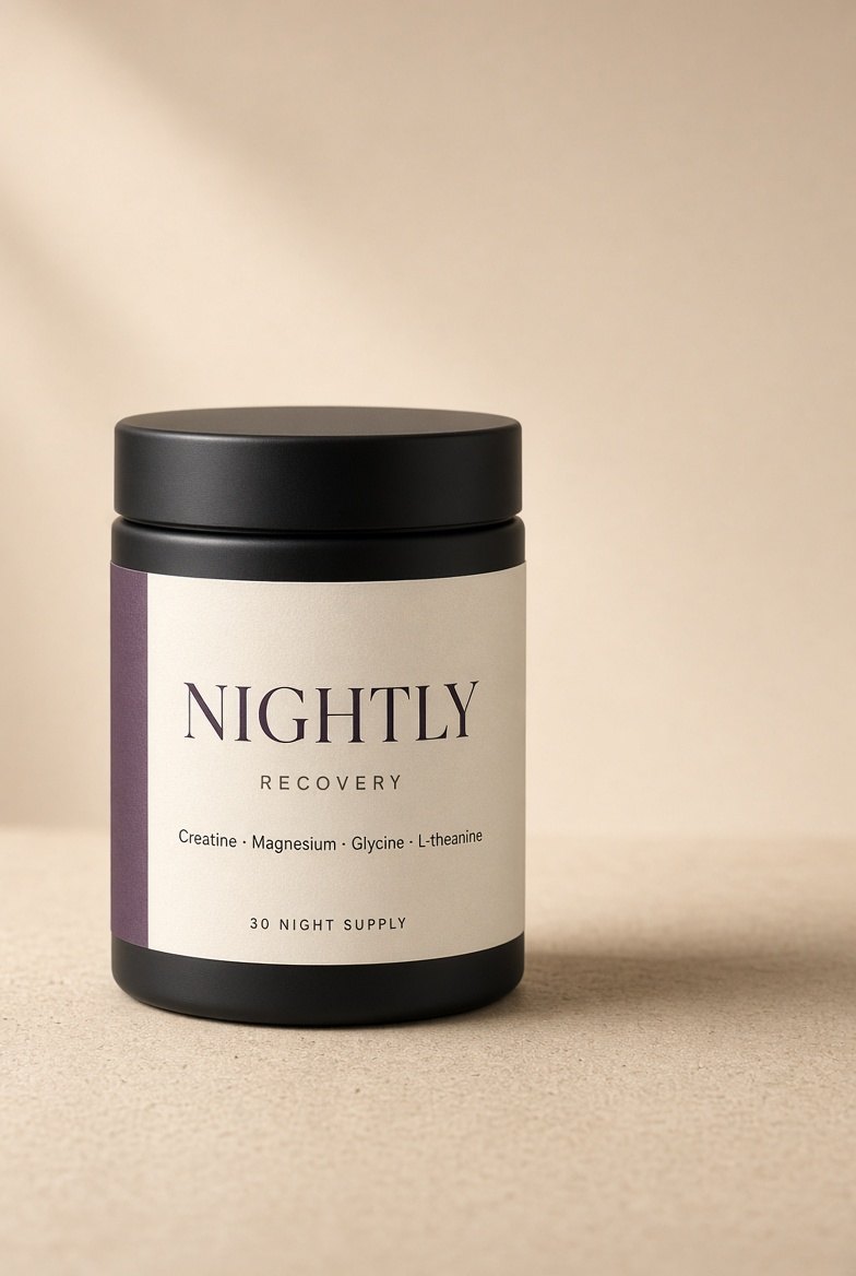 Nightly Recovery powder jar